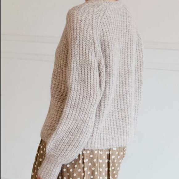 1 LEFT!! BEFORE YOU KNOW IT KNIT CARDIGAN - Picture 2 of 3